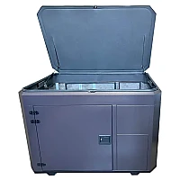 Генератор A-iPower A11000EAX в супертихом зимнем кожухе 1700SS RAL 7024 + блок автозапуска A-iPower 230В/400В 100А 8 ПИН
