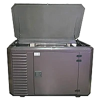 Бензиновый генератор FUBAG BS 14000 A ES в супертихом зимнем кожухе 1700SS RAL 8019