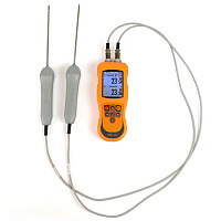 Термометр контактный цифровой двухканальный ТК-5.27